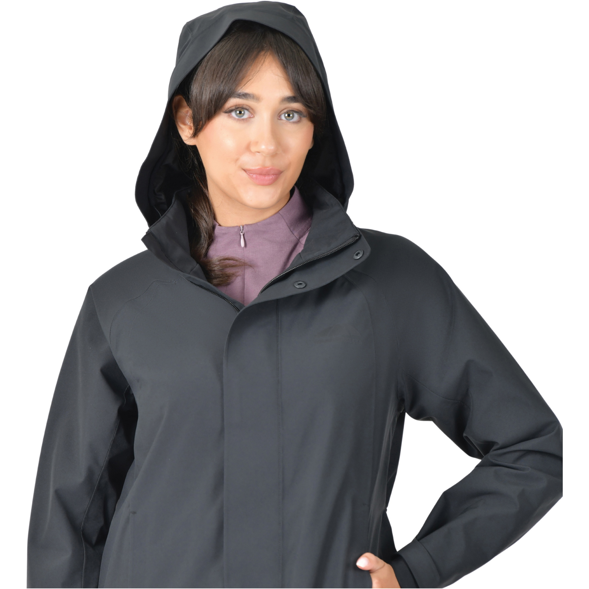 2025 Weatherbeeta Veste Imperméable Pour Femme à Manches Longues Pour équitation Jacket 1028839 - Black